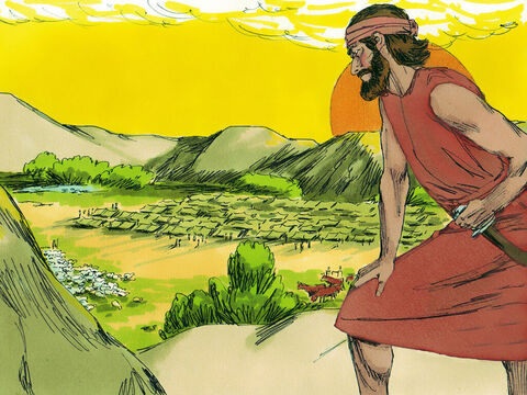 Gideon knew the Lord had chosen him and his small army to deliver the Israelites from the 135,000 enemy soldiers camped in the valley of Jezreel. – Slide 18