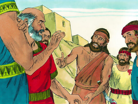 The officials of Succoth replied, ‘Catch Zebah and Zalmunna first, and then we will feed your army.’ Gideon replied, ‘When the Lord gives me victory I will return to punish you with thorns and briars.’ When he arrived in Peniel he again asked for food, but he got the same answer.  Gideon retorted, ‘After I return in victory, I will tear down this tower.’ – Slide 3