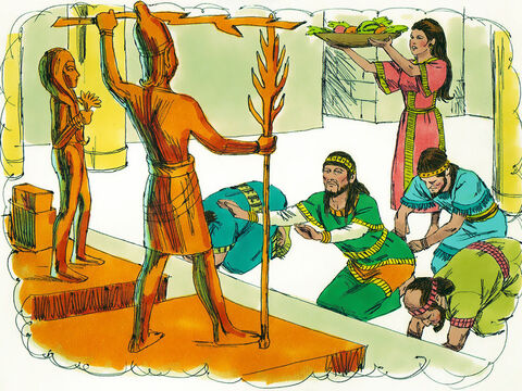 During Gideon’s lifetime, the land had peace for forty years. No sooner had Gideon died, however, than the Israelites started worshipping the idol Baal once more. – Slide 10