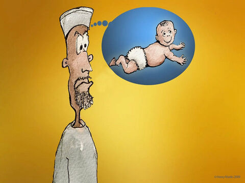 Nicodemus was confused when Jesus said he needed to be born again. – Slide 4