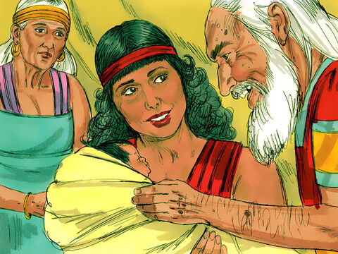 Hagar obeyed and when the child was born he was named Ishmael. She never forgot how God had come to her rescue and announced, ‘You are the God who sees me.’ – Slide 8