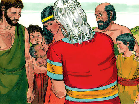 Abram was eighty-six years old when Hagar gave birth to Ishmael. – Slide 9