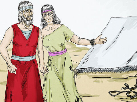 Hosea told Gomer, ‘You are to live with me again. You must be a loyal wife and I will take care of you.’ – Slide 12