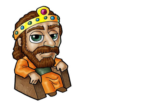 King Saul. This picture can be used to represent any King in the Bible. – Slide 6