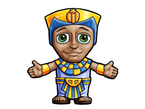 Joseph. This picture can be used to represent any Egyptian ruler in the Bible. – Slide 10