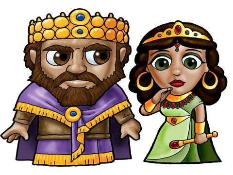 King and Queen. This picture can be used to represent any King and Queen in the Bible. – Slide 21