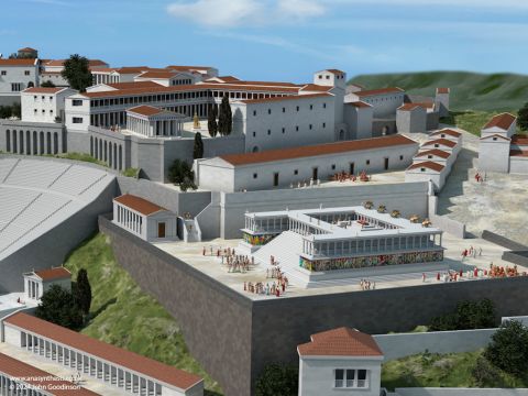 In writing to the Christians at Pergamon John states in Revelation 2:12-13, ‘I know where you dwell, where the throne of Satan is, and you hold fast to my name and you did not deny my faith even in the days of Antipas, my witness, my faithful one, who was killed among you, where Satan dwells.’ – Slide 7