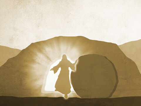 The resurrection of Jesus. <br/>Matthew 28:1-15, Mark 16:1-20, Luke 24:1-47, John 20:1-29. – Slide 10