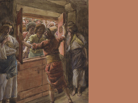The Sodomites. <br/>Full image. <br/>James Tissot (1836-1902) – The Jewish Museum, New York. – Slide 5