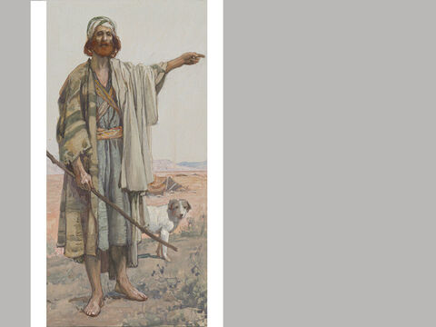 Amos. <br/>James Tissot (1836-1902) – The Jewish Museum, New York. <br/>Amos was a shepherd and sycamore fig farmer from Tekoa, a village about ten miles south of Jerusalem. – Slide 5