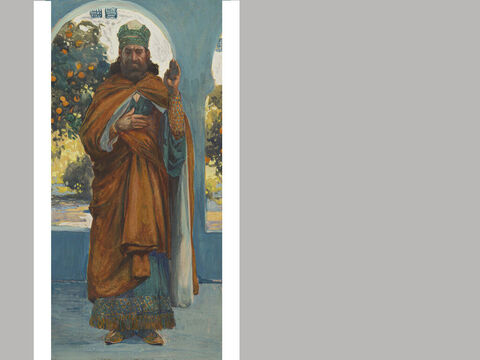 Haggai. <br/>James Tissot (1836-1902) – The Jewish Museum, New York. <br/>Haggai was a contempo-rary of Zechariah, and through their combined ministry the temple of the Lord was rebuilt in Jeru-salem. – Slide 19
