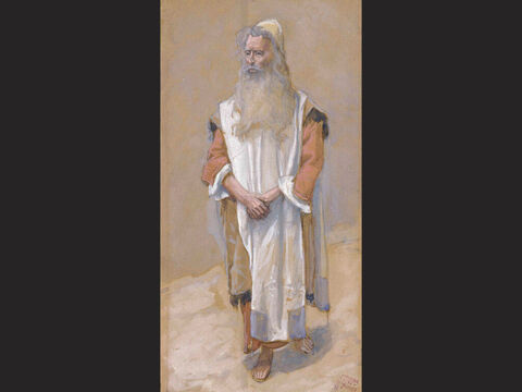 Moses. <br/>Full image. <br/>James Tissot (1836-1902) – The Jewish Museum, New York. – Slide 21