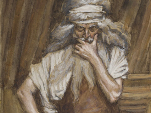 Noah. <br/>(Cropped). <br/>James Tissot (1836-1902). <br/>The Jewish Museum, New York. – Slide 4