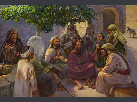 Boaz the Redeemer. <br/> Now this was the custom in former times in Israel concerning redeeming and exchanging: to confirm a transaction, that one drew off his sandal and gave it to the other, and this was the manner of attesting in Israel. So when the redeemer said to Boaz, 'Buy it for yourself,' he drew off his sandal. <br/> Ruth 4:7-8 <br/> Full text: Ruth 4:1-12 – Slide 2