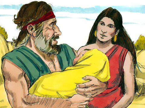 Eventually Jacob and Rachel had a son who was named Joseph. – Slide 1