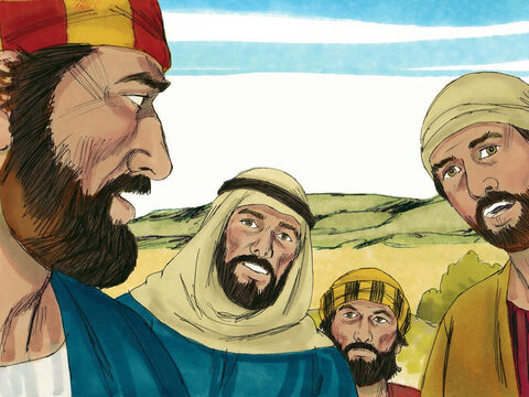 The disciples listened but did not grasp what Jesus was saying. – Slide 3