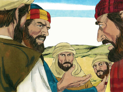 When the ten other disciples heard what James and John had asked, they were furious. – Slide 8