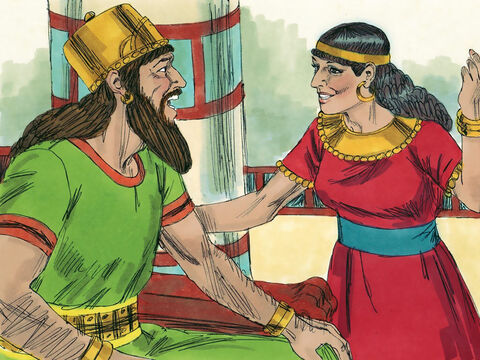 A marriage was arranged between King Ahab’s daughter Athaliah and Jehoshaphat’s son Jehoram. – Slide 2