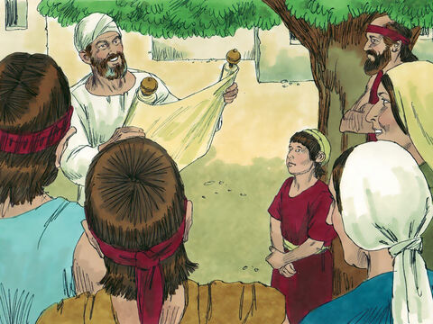 They travelled throughout Judea, visiting every town explaining how God wanted people to live. – Slide 5