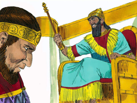 Jehoiakim continued to reign for another three years as a vassal king to the Babylonians. God told Jeremiah to dictate the words of the burnt scroll to Baruch again. A second scroll was written (which is in our Bible today in the Book of Jeremiah). – Slide 20