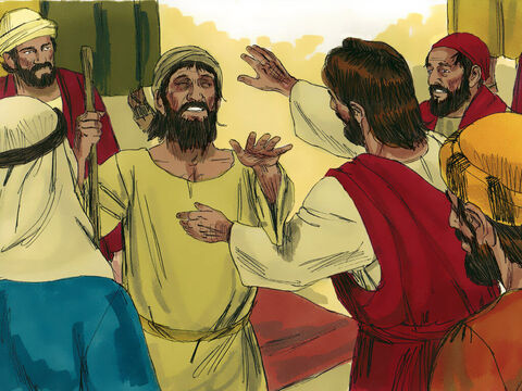 Jesus laid His hands on each one and healed them. Demons came out of many people, shouting, ‘You are the Son of God!’ Jesus rebuked them and would not allow them to speak, because they knew He was the Messiah. – Slide 10