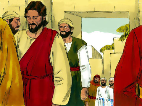 Jesus then left the Temple and returned to Bethany. – Slide 6