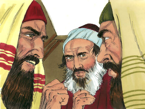The Jewish leaders and Pharisees wondered what to do. – Slide 6