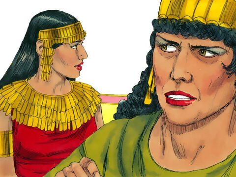 Herodias was married to Philip. However she broke Jewish law to divorce him and marry his half-brother Herod Antipas. Herod Antipas also divorced his wife to make the marriage possible. Herodias had a daughter from her first marriage called Salome. – Slide 2