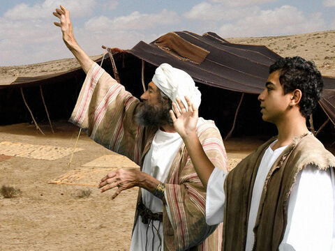 But Jacob wouldn’t let Joseph’s younger brother, Benjamin, go with them, fearing some harm might come to him. – Slide 9