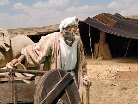 The brothers once again told Jacob everything Joseph had told them. When Jacob saw the wagons Joseph had sent to carry him, he had a new lease of life. – Slide 6