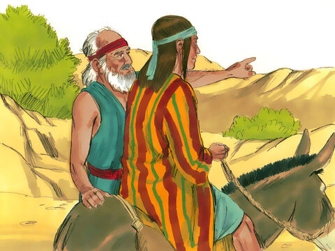 Jacob told Joseph, ‘Go and see if all is well with your brothers and with the flocks, and bring word back to me.’ – Slide 2