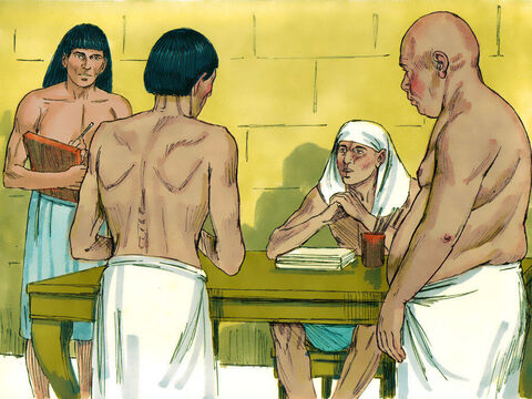 The two men were immediately released from jail to face Pharaoh and all those attending the birthday celebrations. – Slide 10