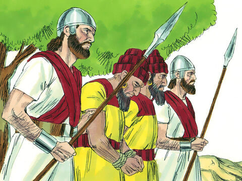 Pagan priests who had led people into wickedness were rounded up and executed. – Slide 22