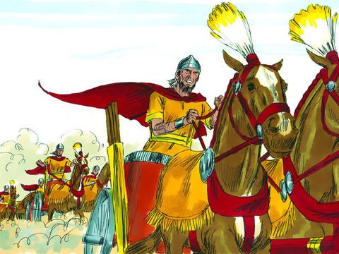 King Josiah ignored this warning and disguised himself as a soldier to lead his troops into battle. – Slide 26