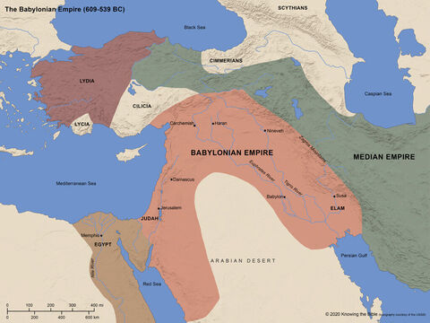 The Babylonian Empire (609-539BC). – Slide 5