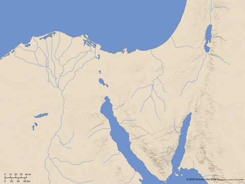 Blank map of Egypt. – Slide 4