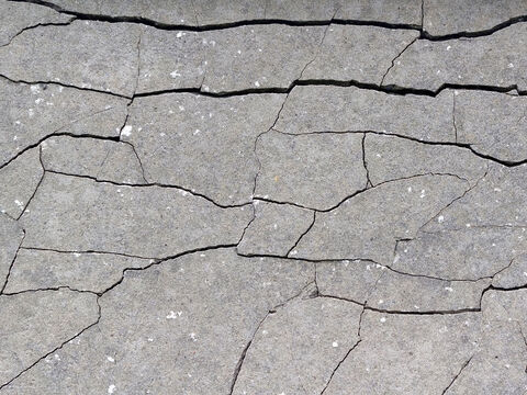Cracked concrete texture. – Slide 4