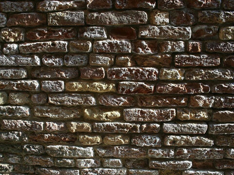 Old bricks in oblique light. – Slide 12