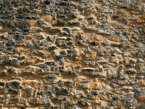 Sandstone wall. – Slide 14