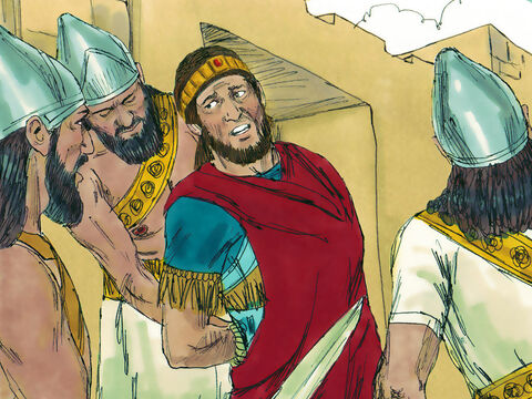 They captured Manasseh and put him in chains. – Slide 12