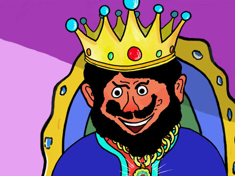 Now King Herod was thinking evil thoughts. He needed to know where this new king was so he could kill Him. – Slide 30