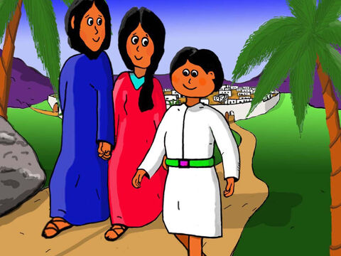 Jesus wisely knew God’s command that we must all obey our parents, so he set off at once with Mary and Joseph on the trip back to Nazareth. – Slide 29