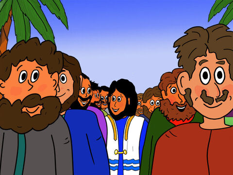 As Jesus walked on earth, he chose 12 men to follow Him as His disciples. Some of these disciples were known as Peter, James, John, Philip and Judas, among others. – Slide 1