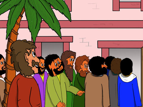 Now it was Passover and Jesus know exactly what was going to happen to Him. He went into the upper room of a house with His disciples to celebrate the Passover meal. – Slide 13