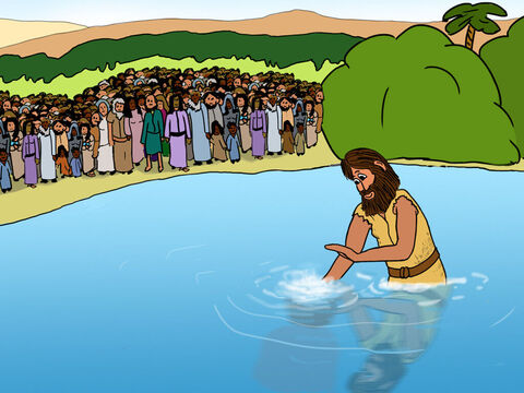 ... and John baptised them. – Slide 8