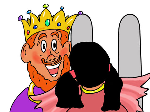 Salome went straight to Herod and said: ‘Uncle Herod! I want you to send a soldier to execute John in the prison!’ – Slide 27