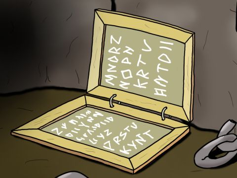 Roman citizens had a certificate made of two wooden plates coated with wax on the inside where the text was written. Paul and Silas probably had such certificates which were called ‘diptych’ or ‘testatio’. So, Paul and Silas demanded the judges come and apologise for punishing Roman citizens without a fair trial. – Slide 29