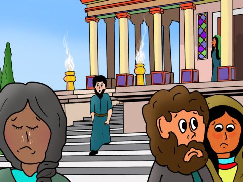 No one who went to the Temple of Diana was helped in any way. After all, Diana was just a man-made statue that could neither see, hear nor speak. – Slide 4