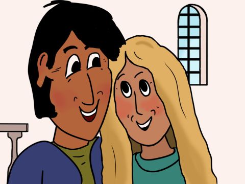 ... and everyone was happy and grateful to receive forgiveness and a clean heart. – Slide 14