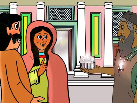 But he often got the an-swer: ‘No, we now believe in the only living God and His son Jesus Christ!’ – Slide 20